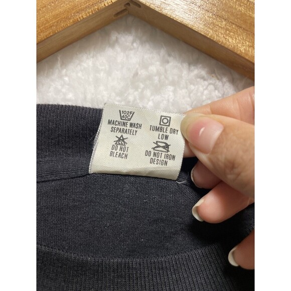 Vintage Mark Collie Tour T-Shirt Womens M Black 90s Country Concert Promo 1992 - Picture 9 of 10